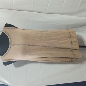 Ladies distressed tank top